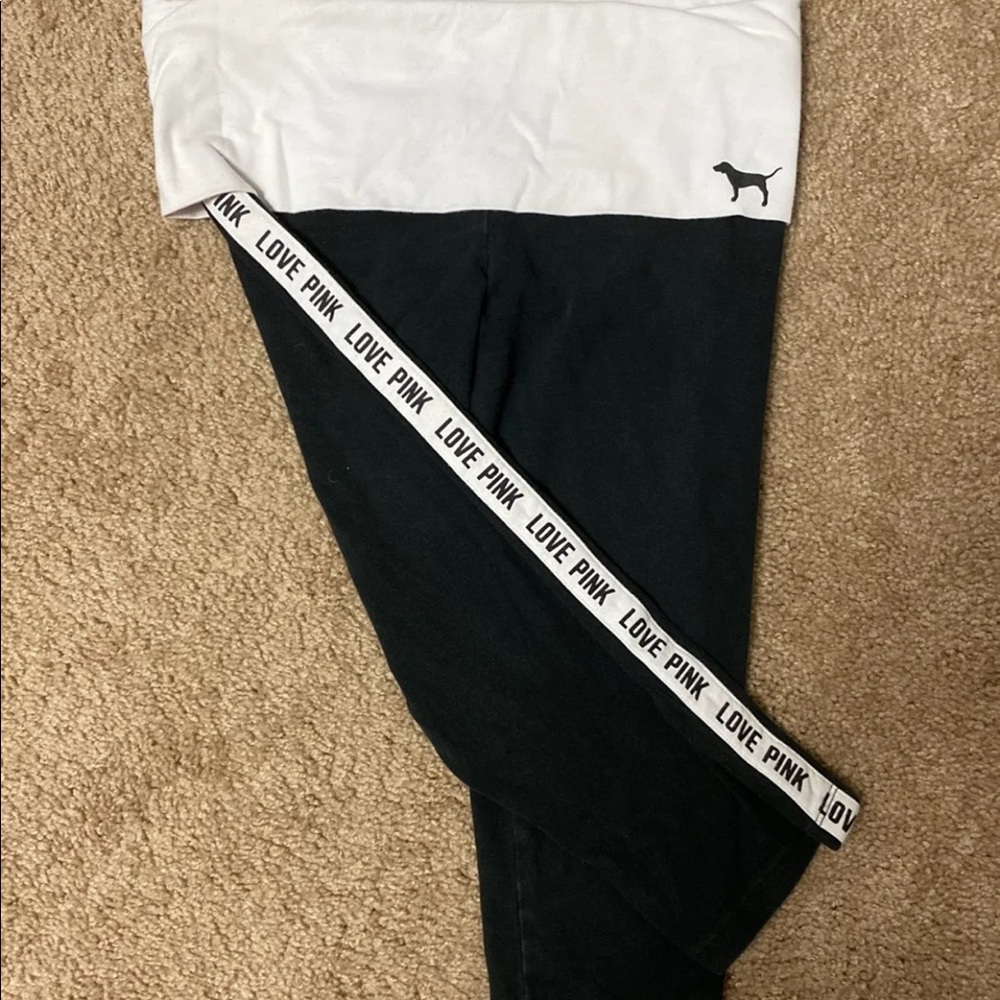 VS PINK crop leggings